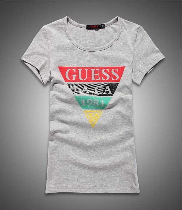 Guess short round collar T woman S-XL-050